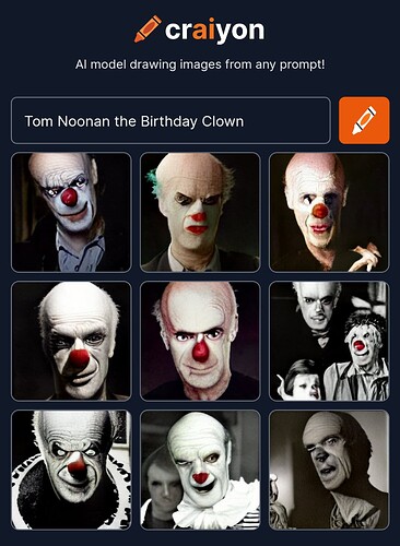 craiyon_191229_Tom_Noonan_the_Birthday_Clown