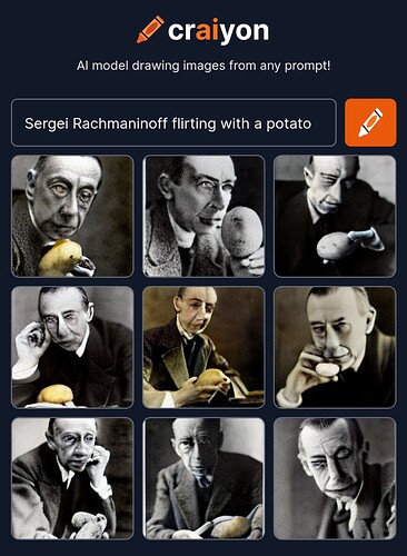 craiyon_194907_Sergei_Rachmaninoff_flirting_with_a_potato