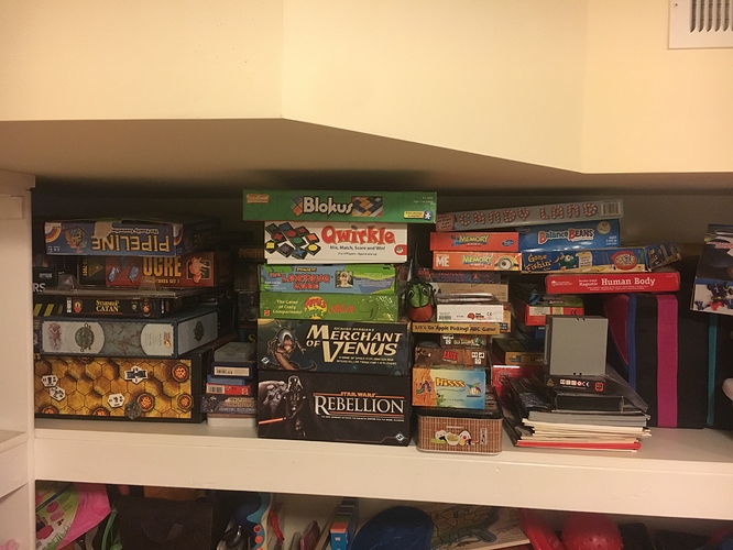 Boxthrone Board Games Shelves, Board Game Storage