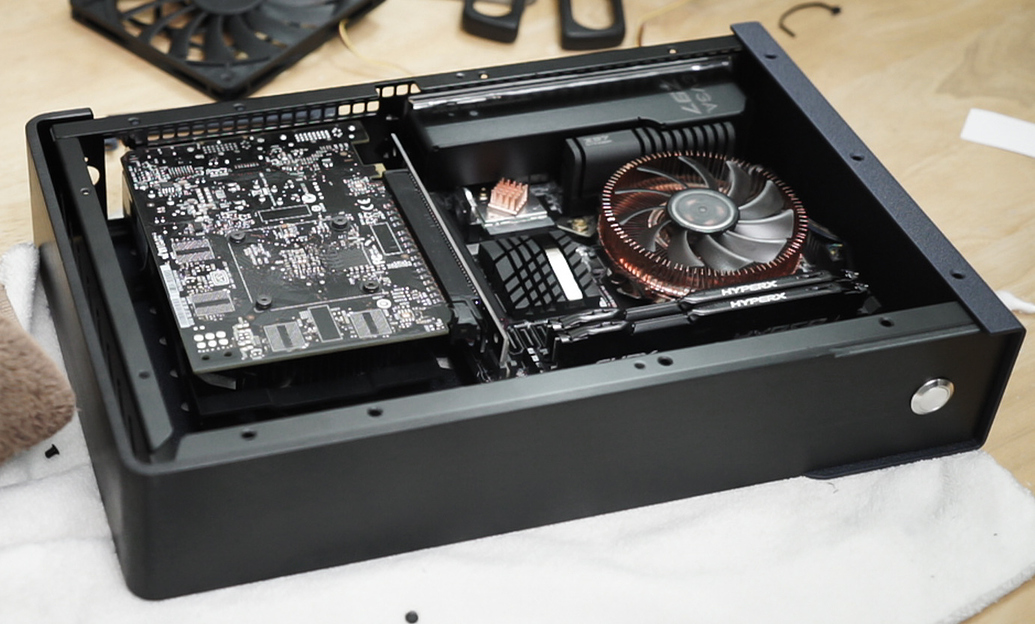 Building The Smallest Possible PC With A Full size GPU Hardware And Technical Stuff Quarter 