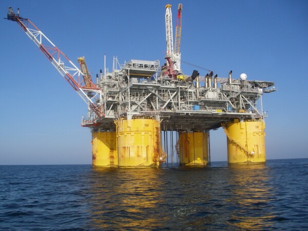 This Is An Oil Rig Where Someone Like Mark Wahlberg Would Work