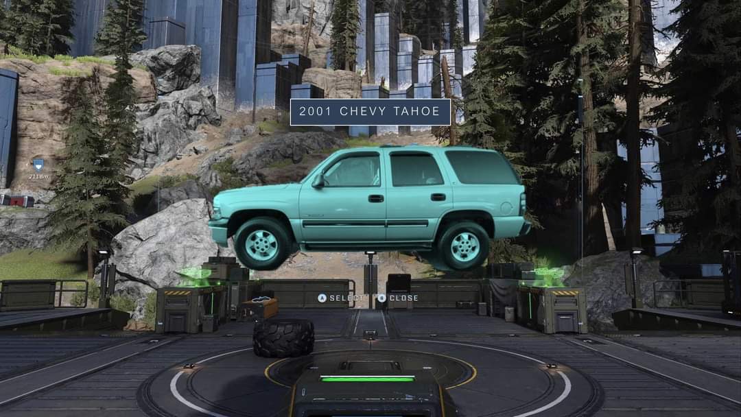 Halo TV show trailer includes a 2001 Chevy Tahoe among the sci-fi