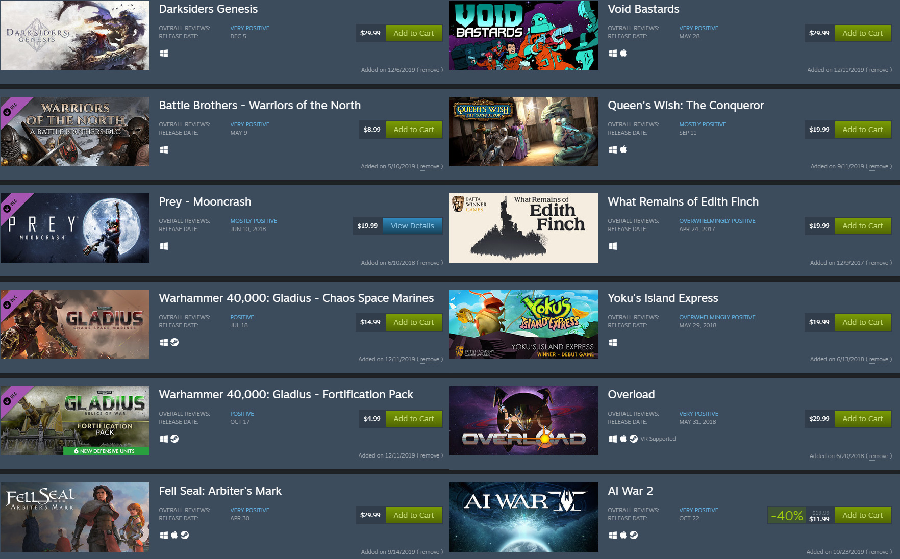 Steam Winter Sale 19 A Festivus Miracle Games Quarter To Three Forums