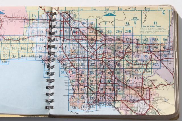 vintage-road-maps-street-atlas-map-books-for-Los-Angeles-1960s-70s-80s-1stopretroshop-z10726-13
