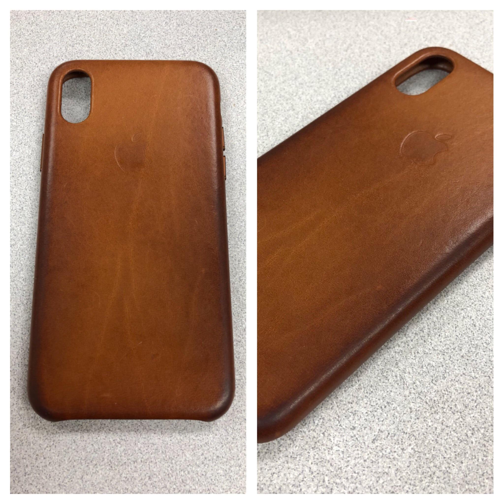 Iphone x leather