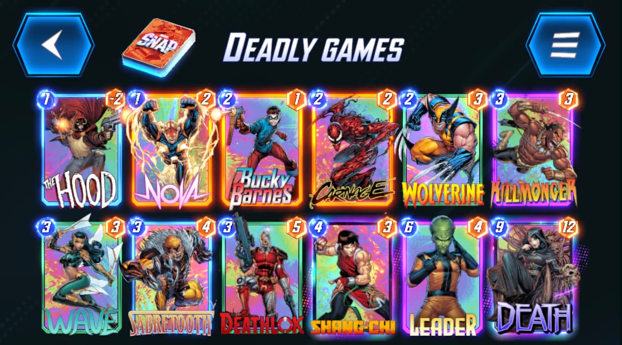 Pool 3 Leader by Scrads - Marvel Snap Decks 