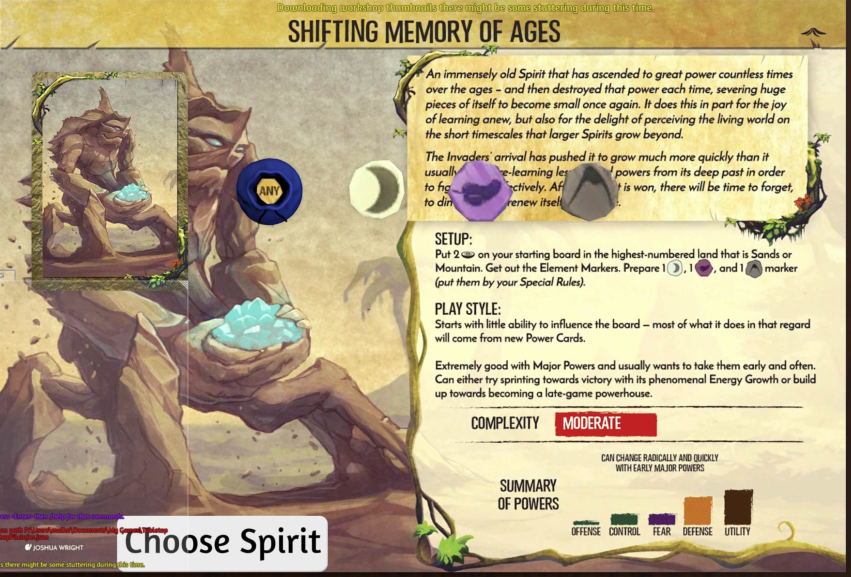 Shifting Memory of Ages - Spirit Island Wiki