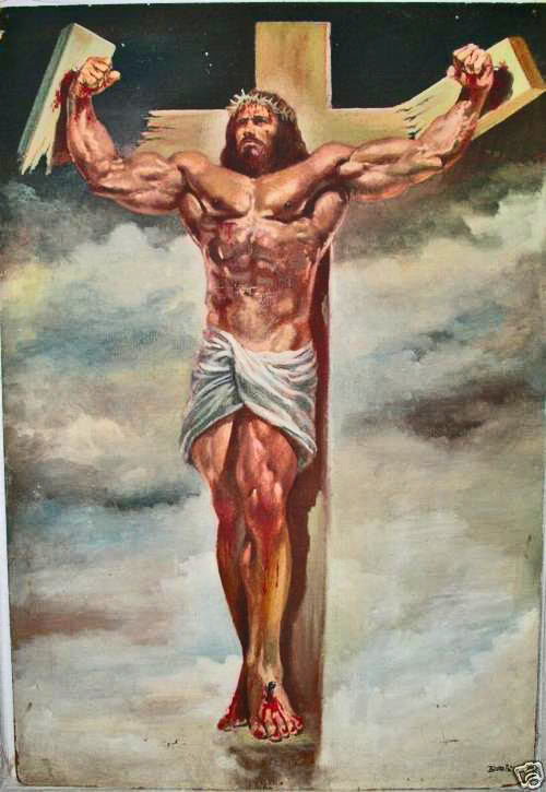 muscular-jesus-breaking-cross