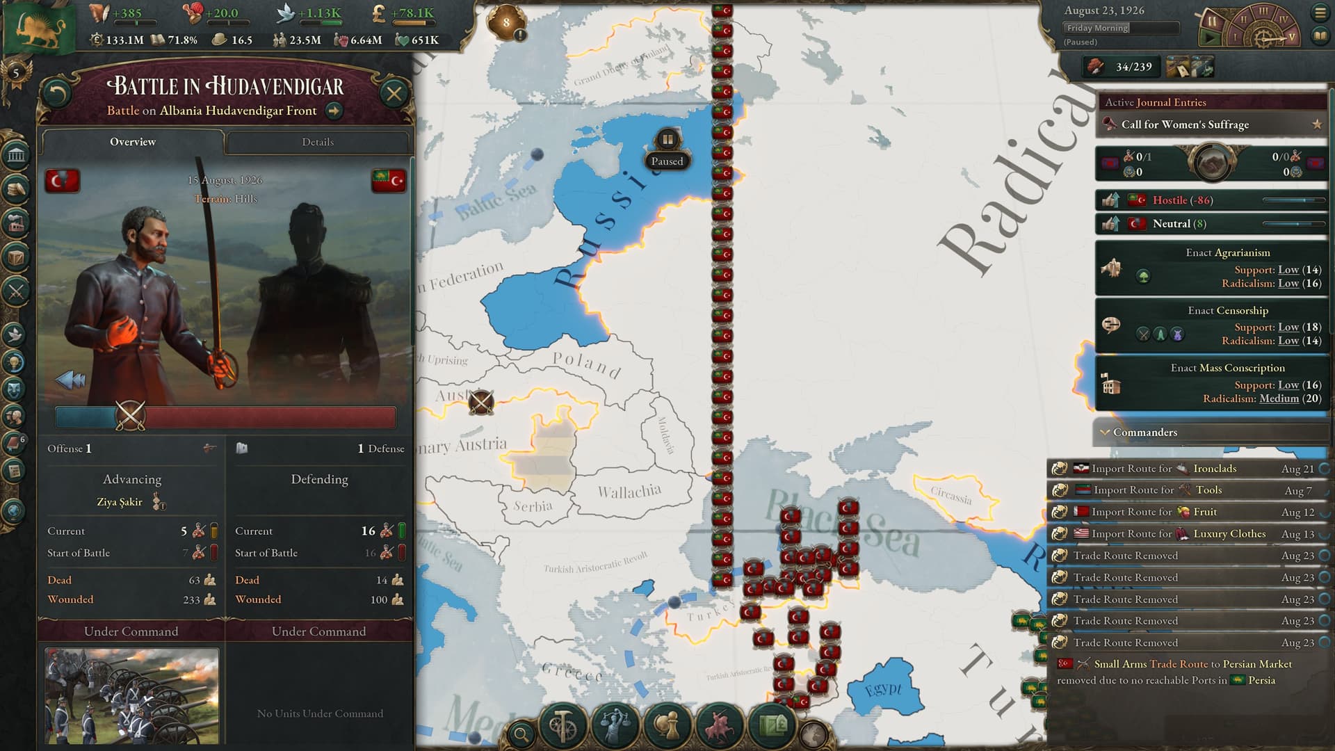Dev Diary #65 - Patch 1.1 (part 1) - Paradox Interactive